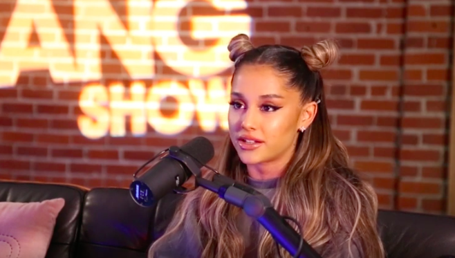 Arianda Grande talks about Thank U, Next on Zach Song Show.