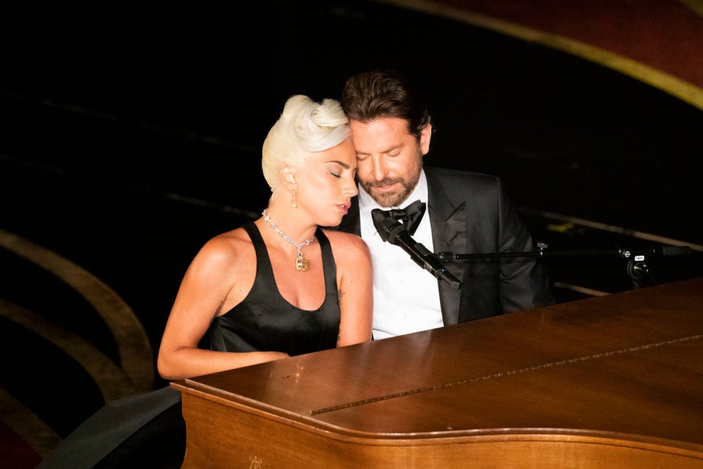 Lady Gaga and Bradley Cooper