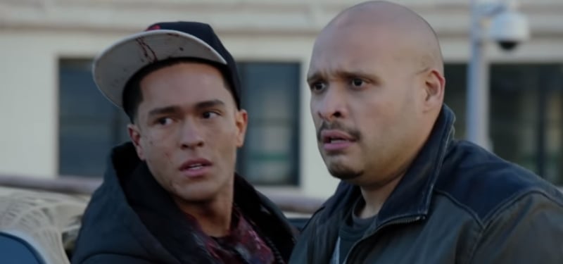 Jeff Lima as Leon Cruz and Joe Minoso as Joe Cruz on Chicago Fire