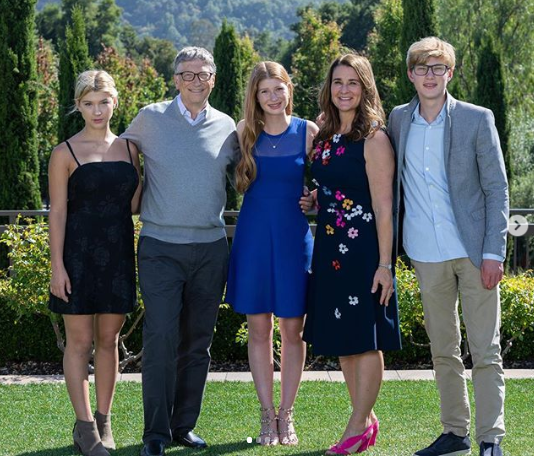The Gates Family | Melinda French Gates via Instagram