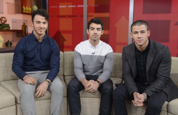 Jonas Brothers on Good Morning America in 2013