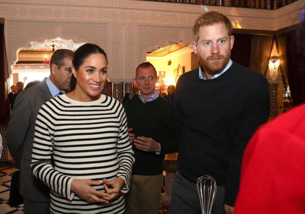 Meghan Markle and Prince Harry in Morocco