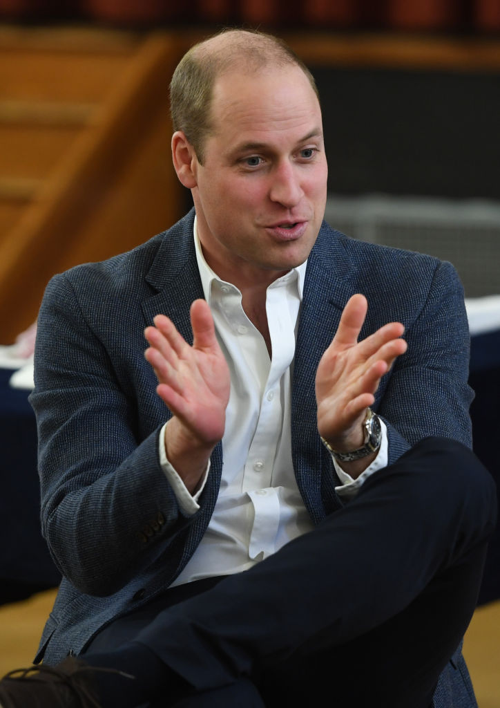 Prince William at Future Men event