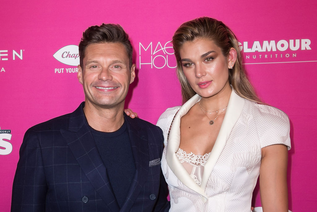 Ryan Seacrest and Shayna Taylor