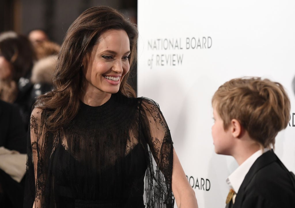 Angelina Jolie and Shiloh Jolie-Pitt |  Angela Weiss /AFP/Getty Images