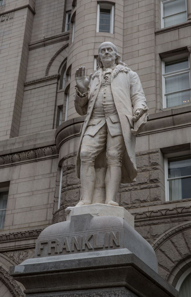 Statue of Benjamin Franklin