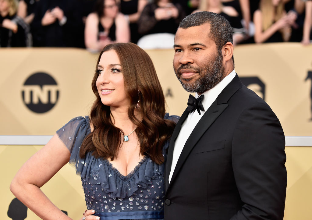 Chelsea Peretti and Jordan Peele