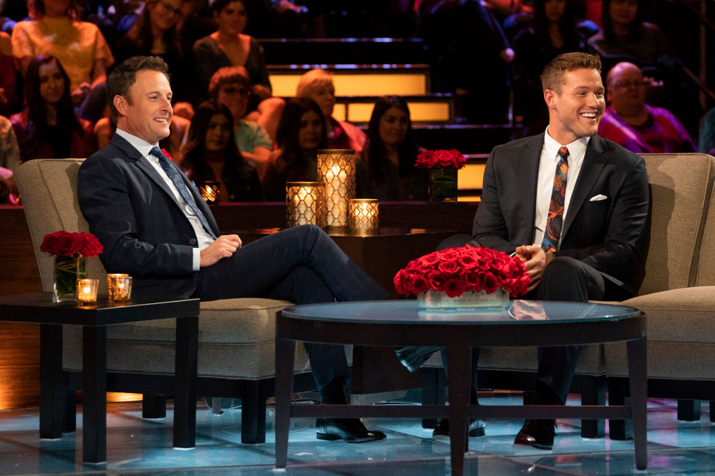 The Bachelor Colton Underwood and Chris Harrison | Eric McCandless via Getty Images