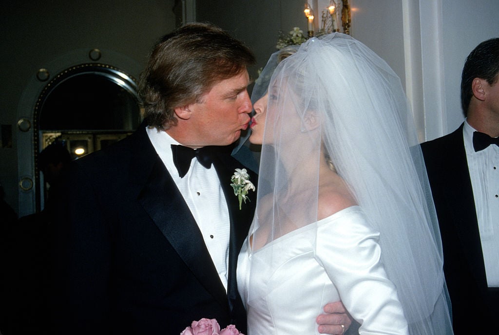 Donald Trump and Marla Maples