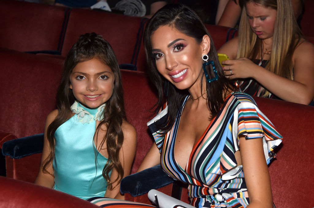 Farrah Abraham and Sophia Abraham| Jamie McCarthy/VMN18/Getty Images for MTV