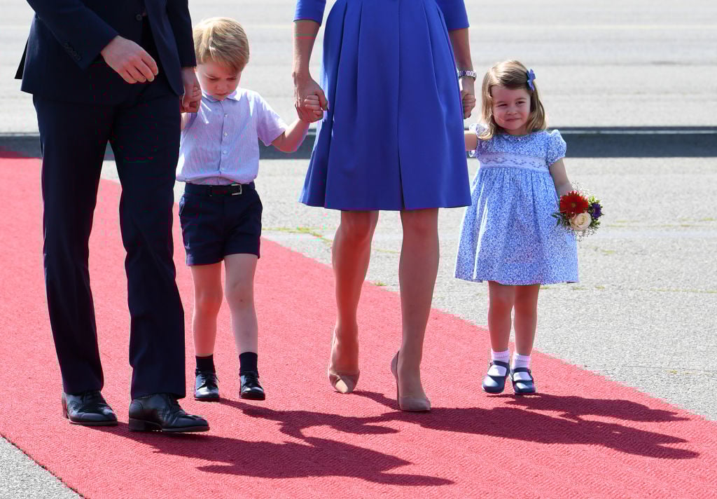 Prince George and Princess Charlotte