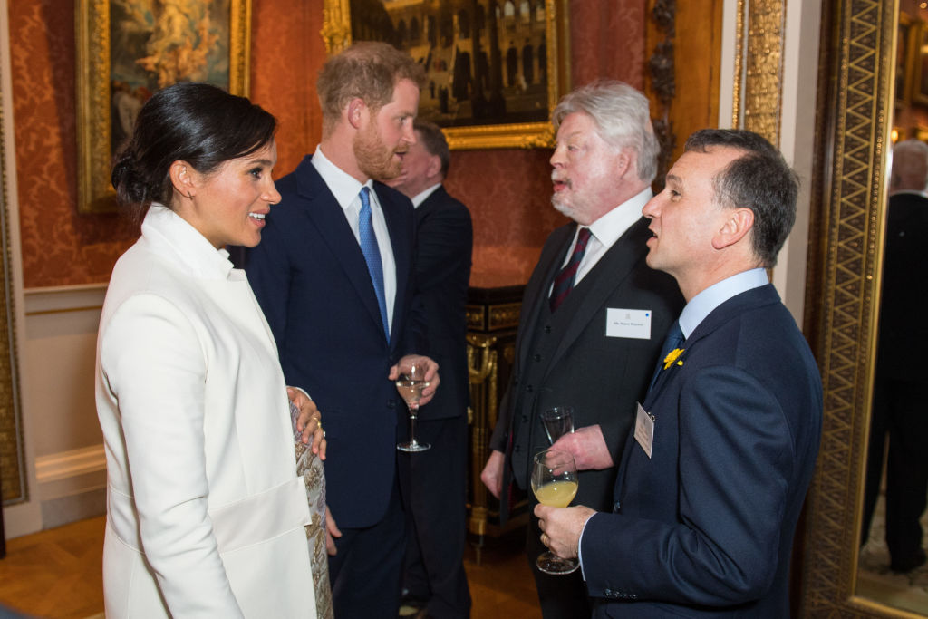 Prince Harry meets Simon Weston