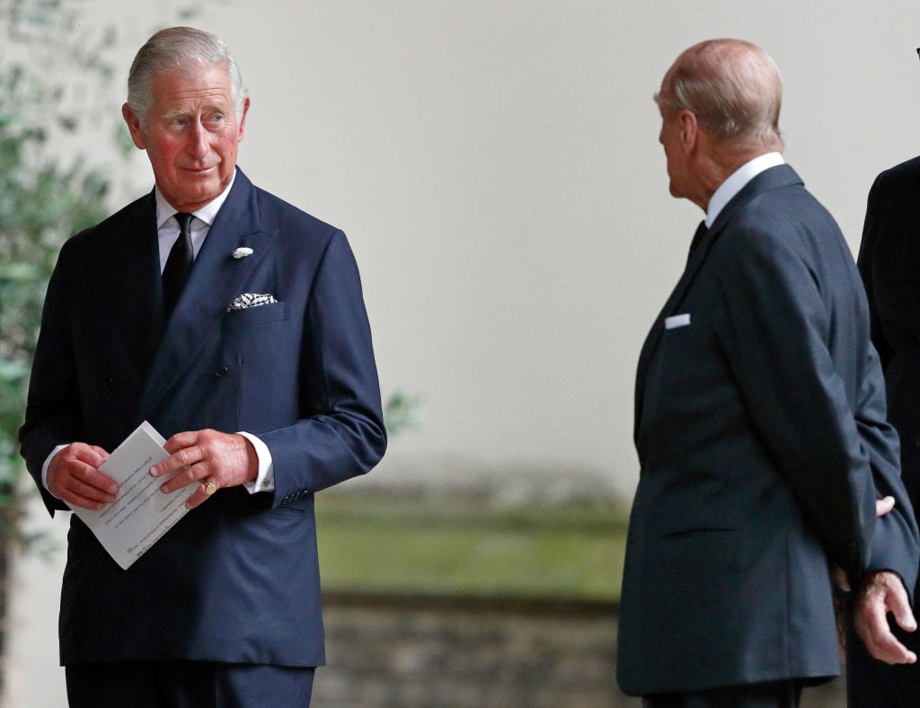 Prince Charles and Prince Philip