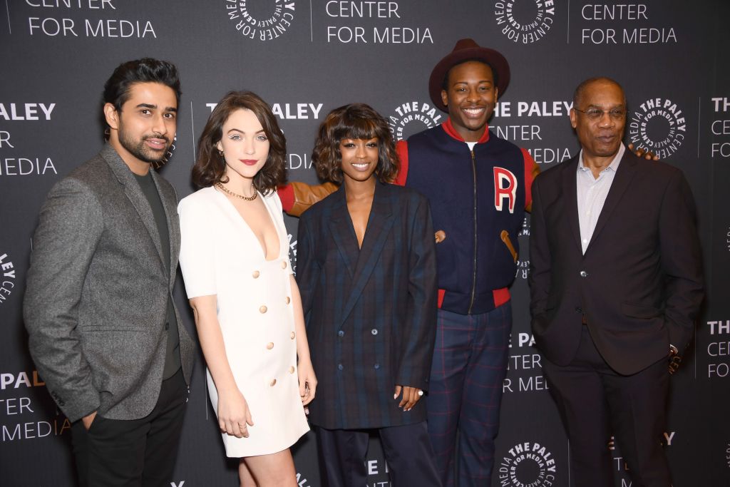 Suraj Sharma, Violett Beane, Javicia Leslie, Brandon Micheal Hall and Joe Morton of 'God Friended Me'