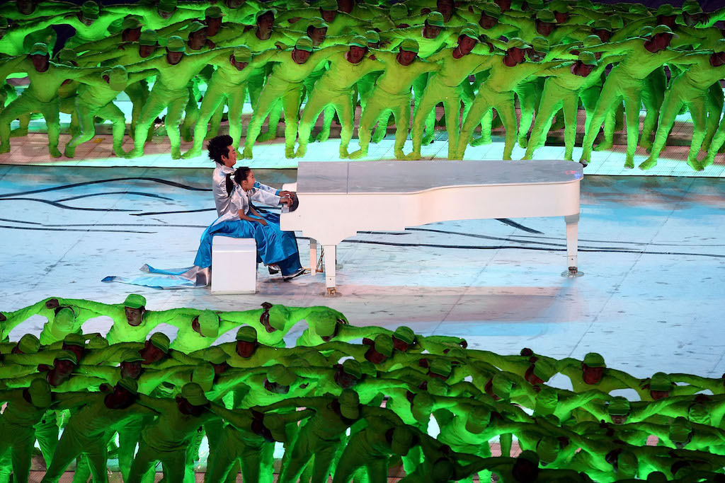Heintzman Crystal Piano at Beijing Olympics