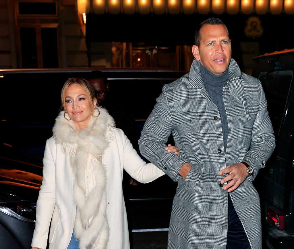 Jennifer Lopez and Alex Rodriguez