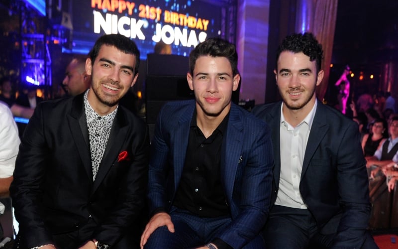 Joe Jonas, Nick Jonas and Kevin Jonas