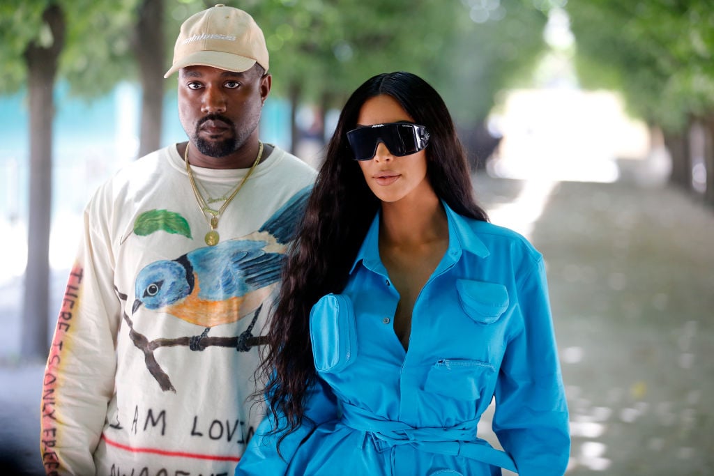 Kim Kardashian and Kanye West