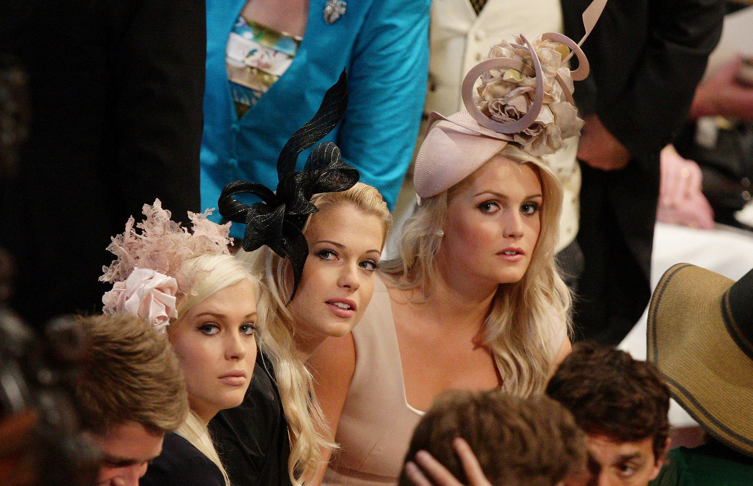 Lady Amelia, Lady Eliza, and Lady Kitty Spencer