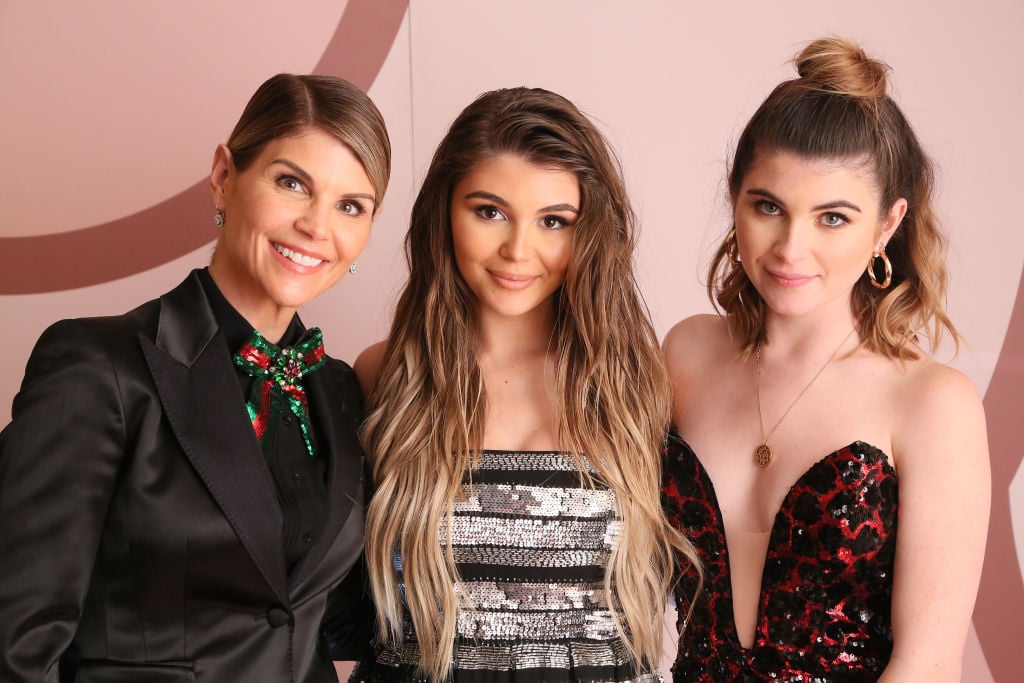  (L-R) Lori Loughlin, Olivia Jade Giannulli and Isabella Rose Giannulli celebrate the Olivia Jade X Sephora Collection Palette Collaboration | Gabriel Olsen/Getty Images for Sephora Collection