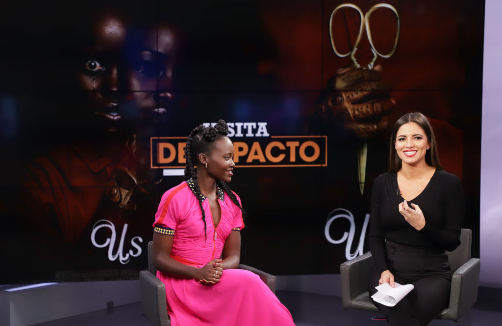 Lupita Nyong'o and Pamela Silva