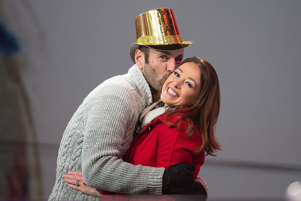 Married at First Sight stars Doug Hehner and Jamie Otis hug