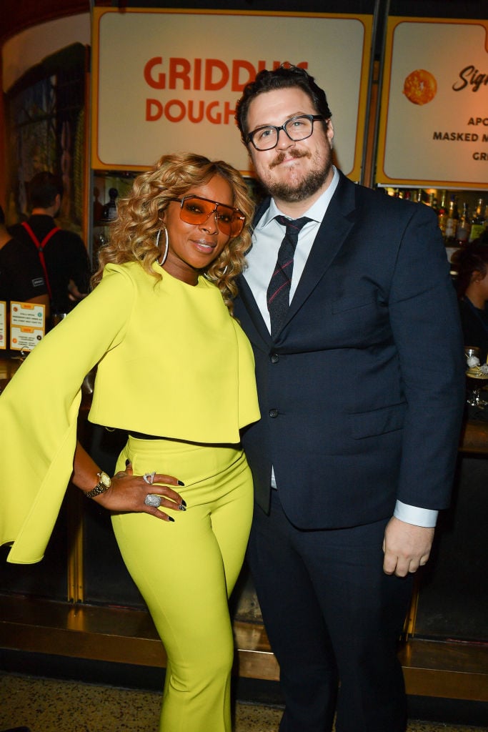Mary J. Blige and Cameron Britton