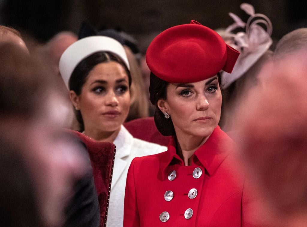 Meghan Markle and Kate Middleton