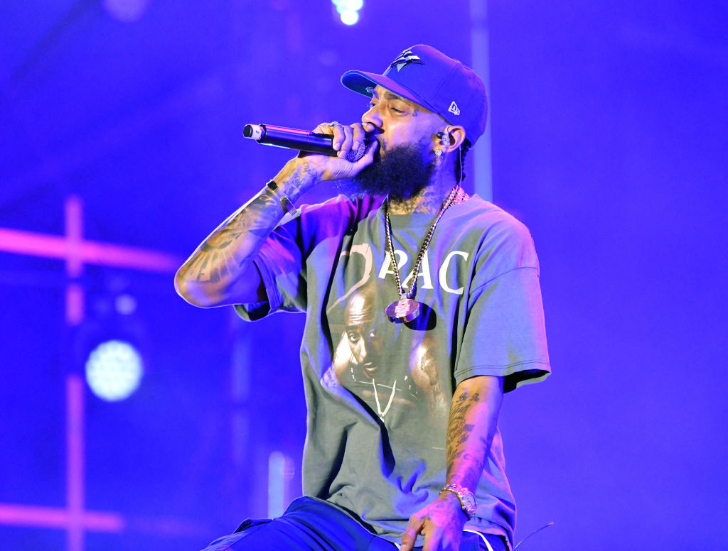 Nipsey Hussle|Scott Dudelson/Getty Images