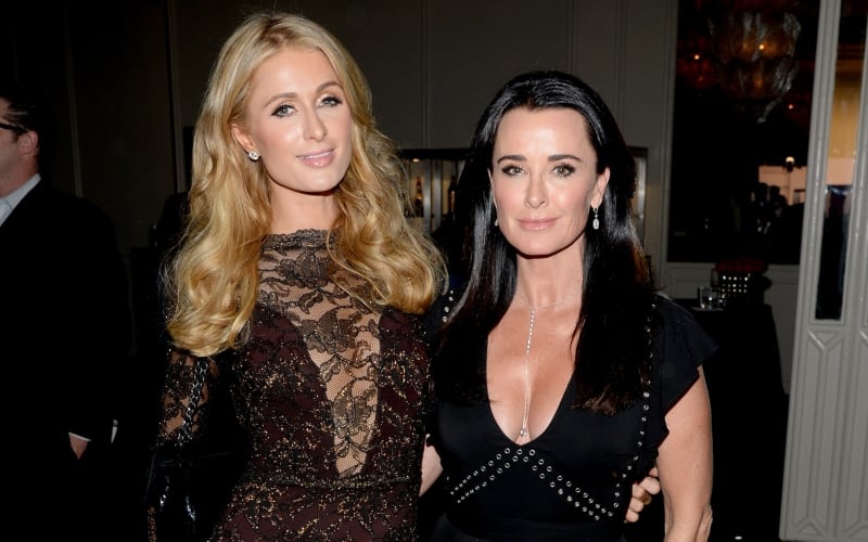Paris Hilton and Kyle Richards