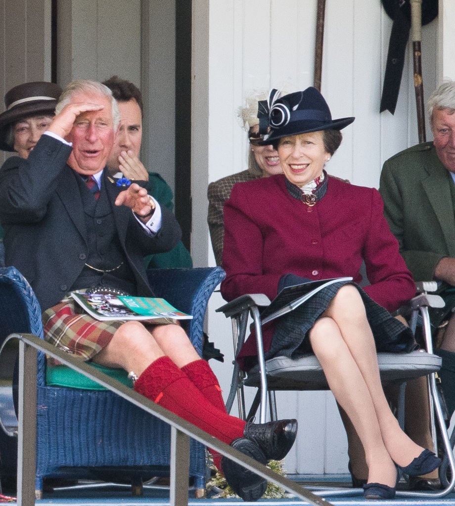 Prince Charles and Princess Anne