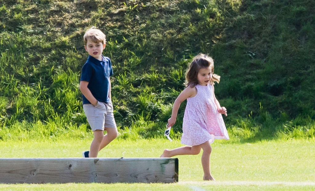 Prince George and Princess Charlotte