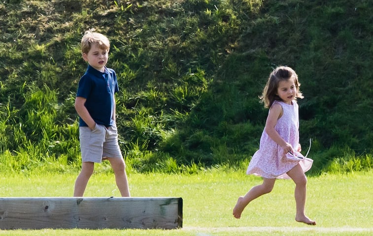 Prince George and Princess Charlotte