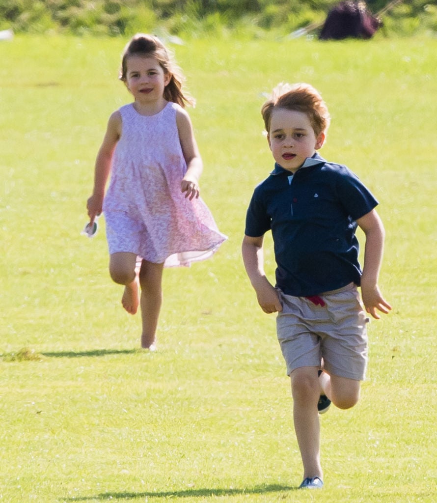 Prince George and Princess Charlotte