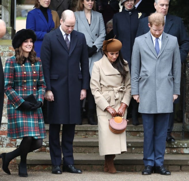 Kate Middleton, Prince William, Meghan Markle, and Prince Harry