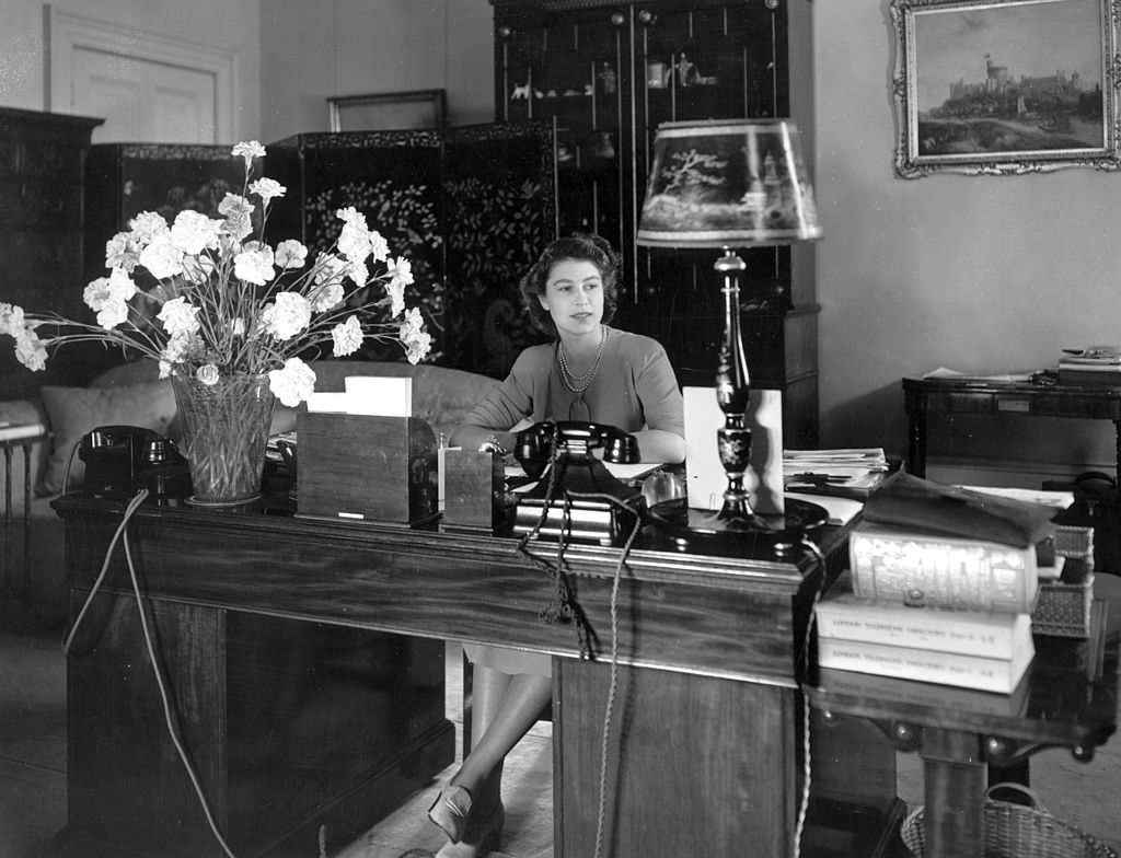 Queen Elizabeth II office.