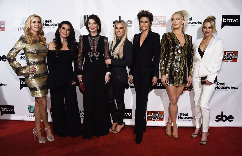 Camille Grammer, Kyle Richards, Lisa Vanderpump, Teddi Mellencamp Arroyave, Lisa Rinna, Erika Girardi and Dorit Kemsley