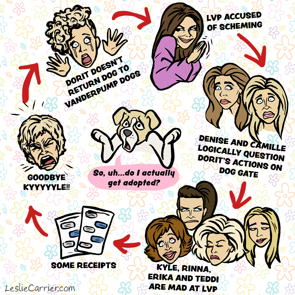 'RHOBH' Still Confused About 'Puppy Gate?' This Cartoon Explains