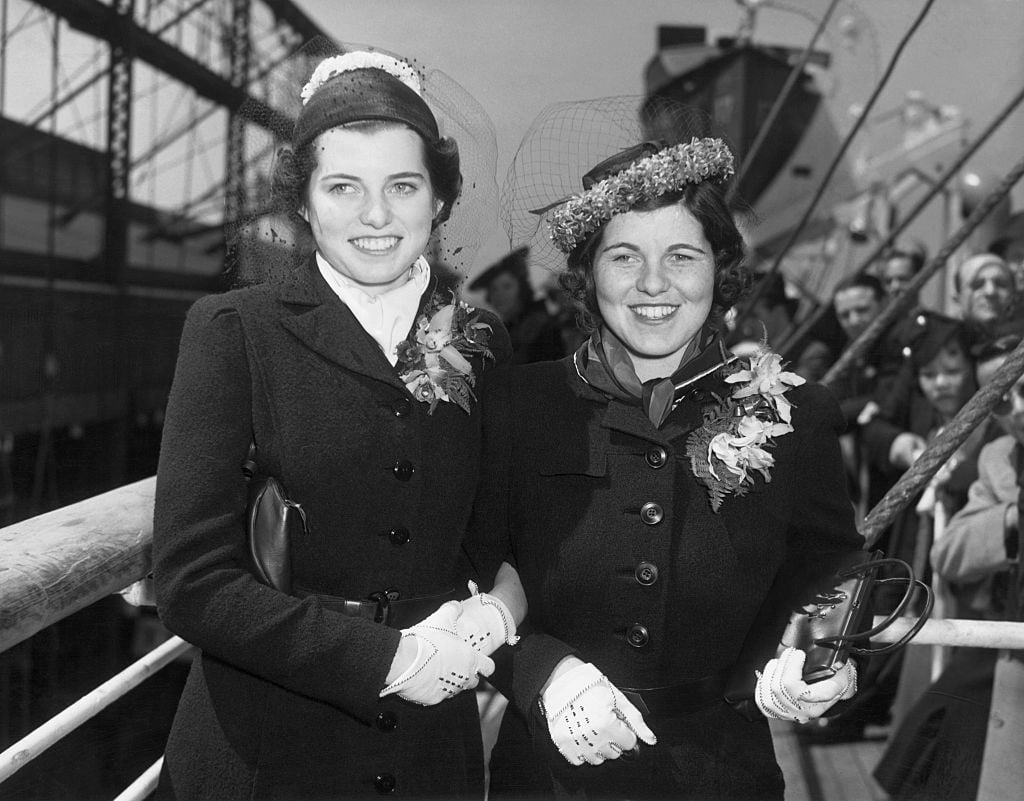 Eunice and Rosemary Kennedy