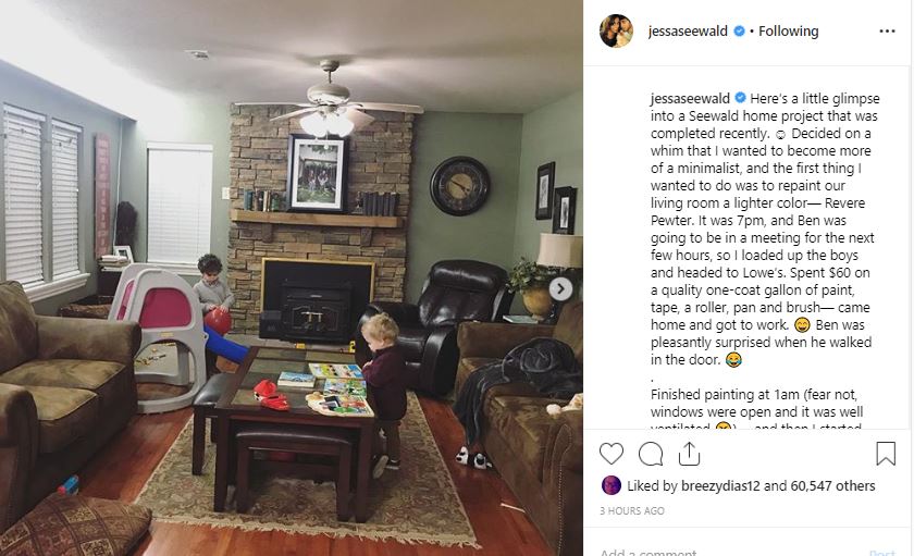 Jessa Seewald living room