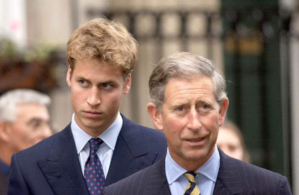 Prince William and Prince Charles