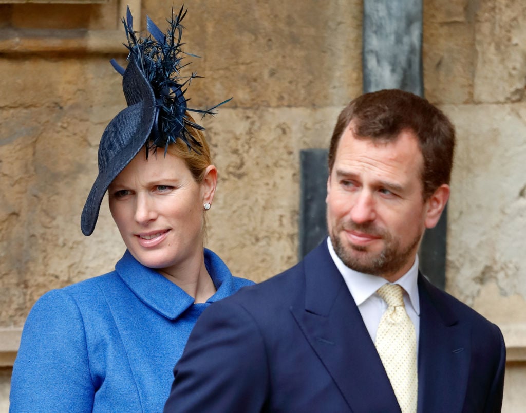 Zara Tindall and Peter Phillips