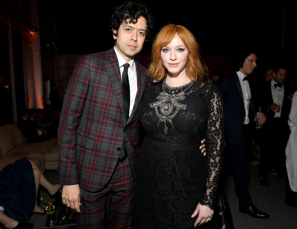 Geoffrey Arend and Christina Hendricks 