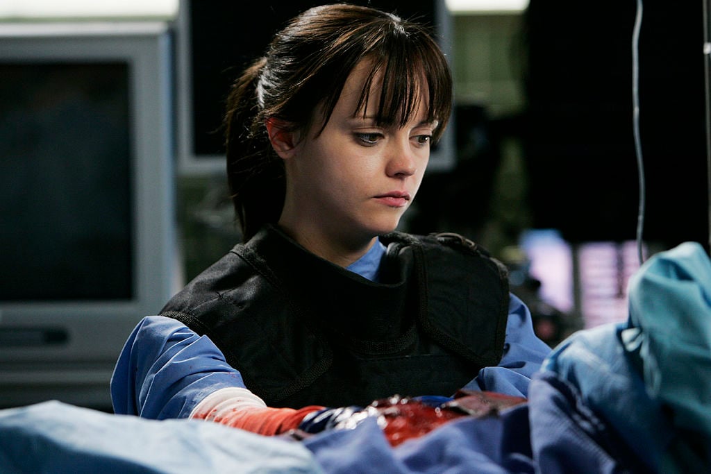 Christina Ricci as Hannah on Grey's Anatomy