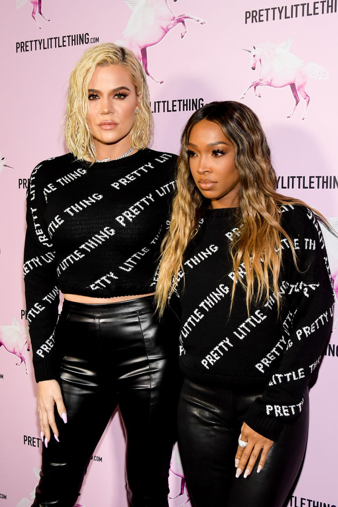 Khloe Kardashian and Malika Haqq