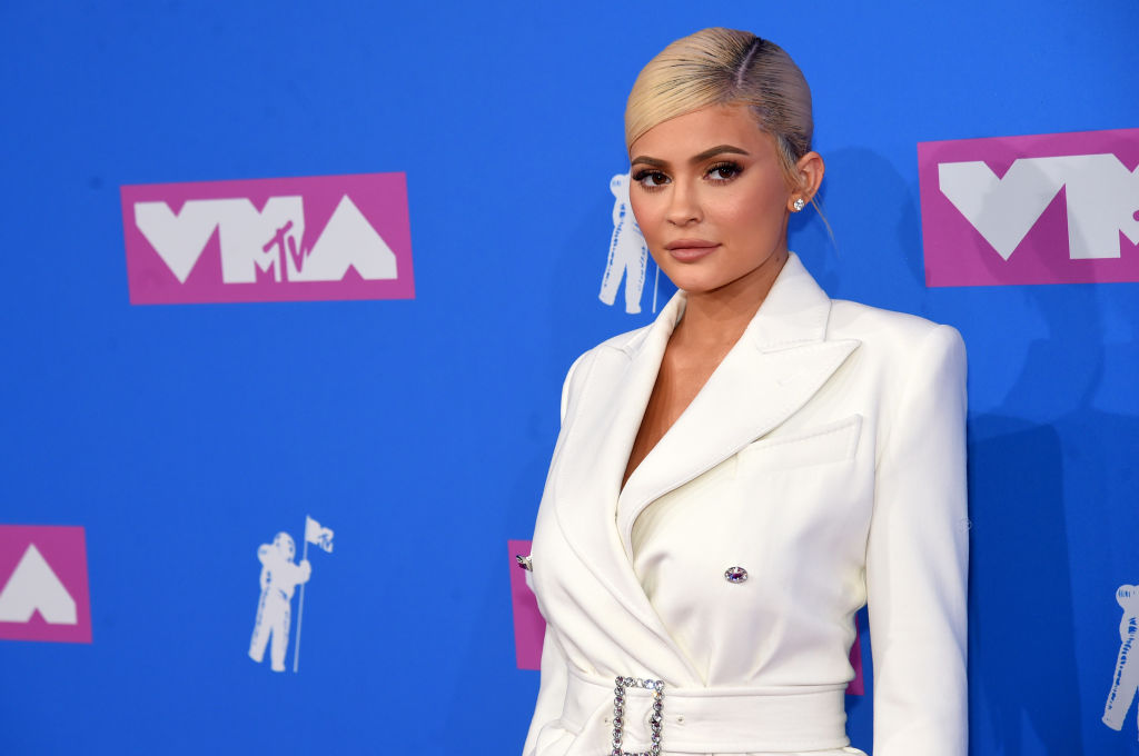 Kylie Jenner at the 2018 MTV VMAs.
