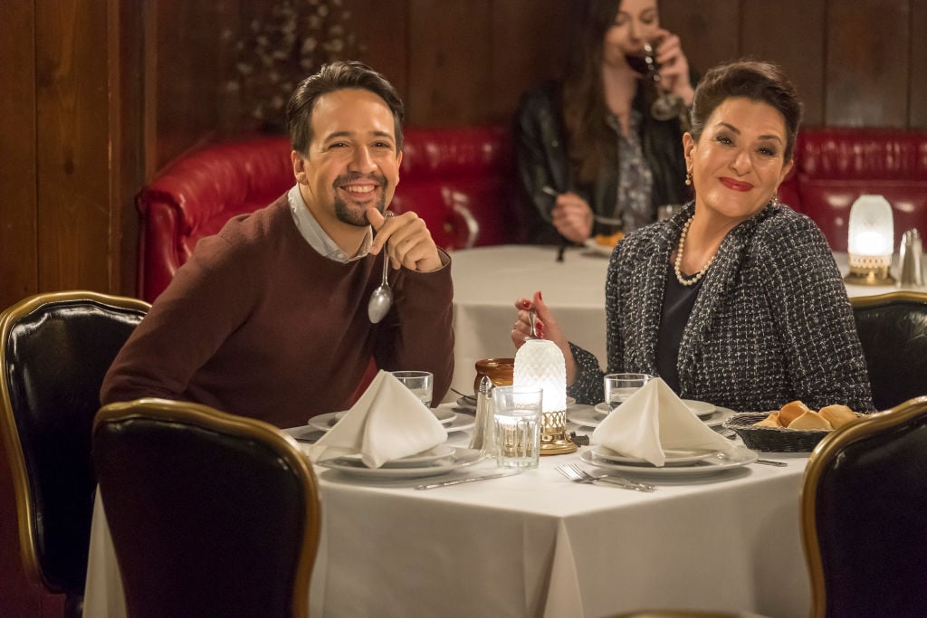 Lin-Manuel Miranda guest stars as David Santiago on Brooklyn Nine-Nine.