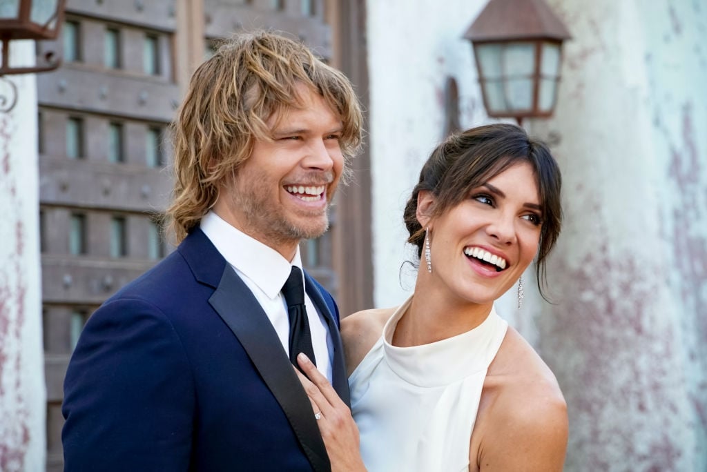 Eric Christian Olsen and Daniela Ruah as Kensi and Deeks| Bill Inoshita/CBS via Getty Images