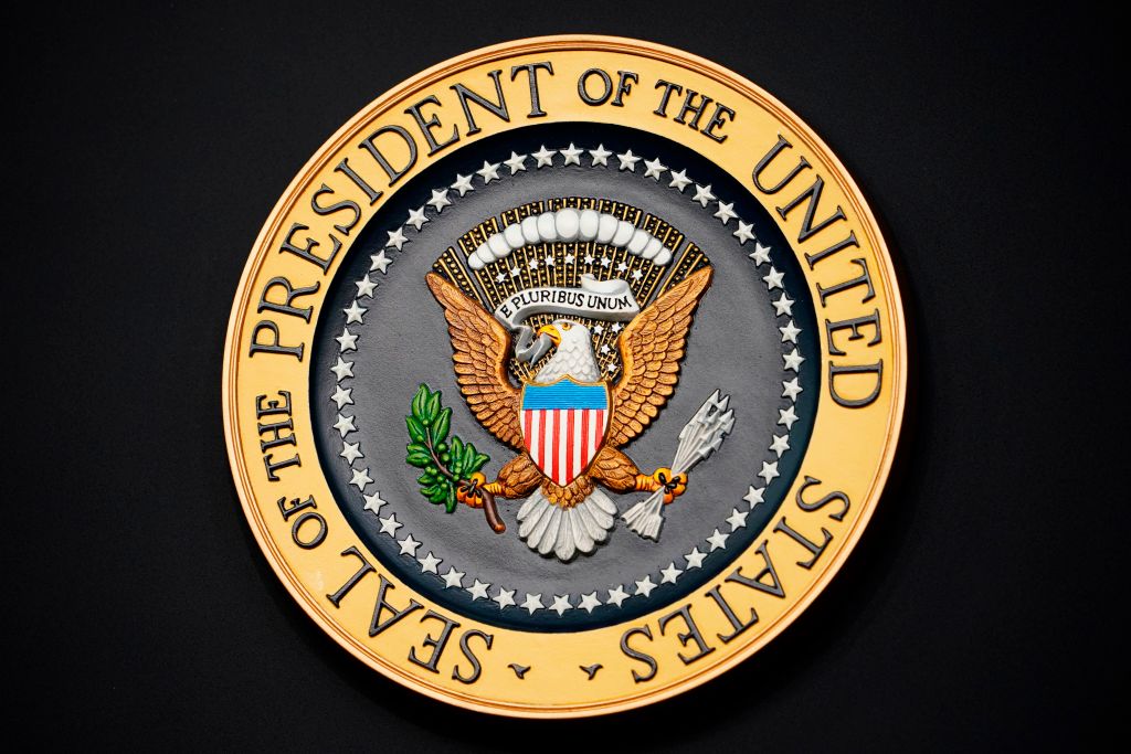 The official seal of the President of the United States