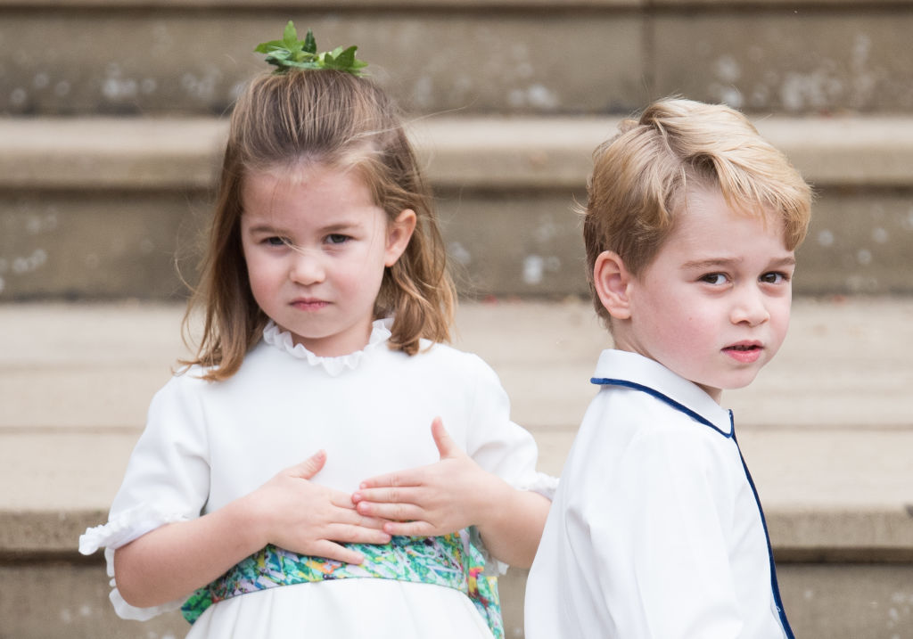 Princess Charlotte and Prince George